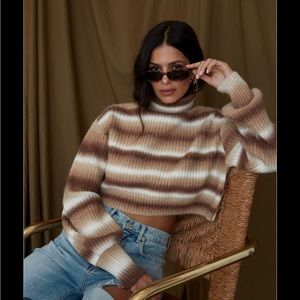 Sonora stripped sweater from 12th Tribe. Brand new. Never worn.